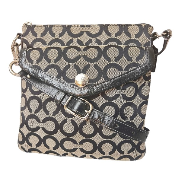 COACH #43726 Signature Crossbody bag - Picture 1 of 9